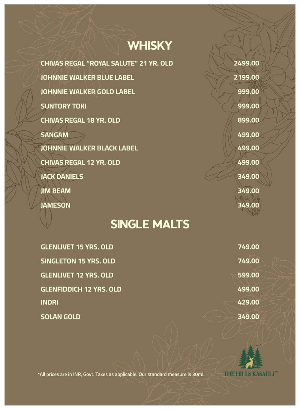 Hills Kasauli In Somtara Bar